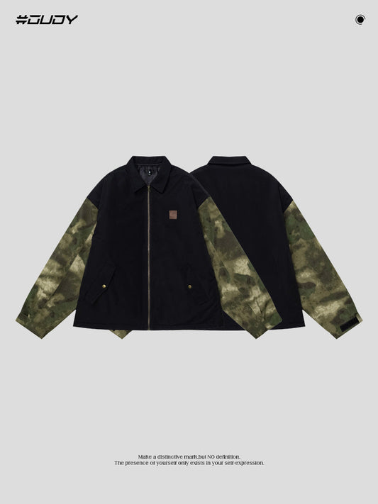 Vintage Camouflage Padded Jacket